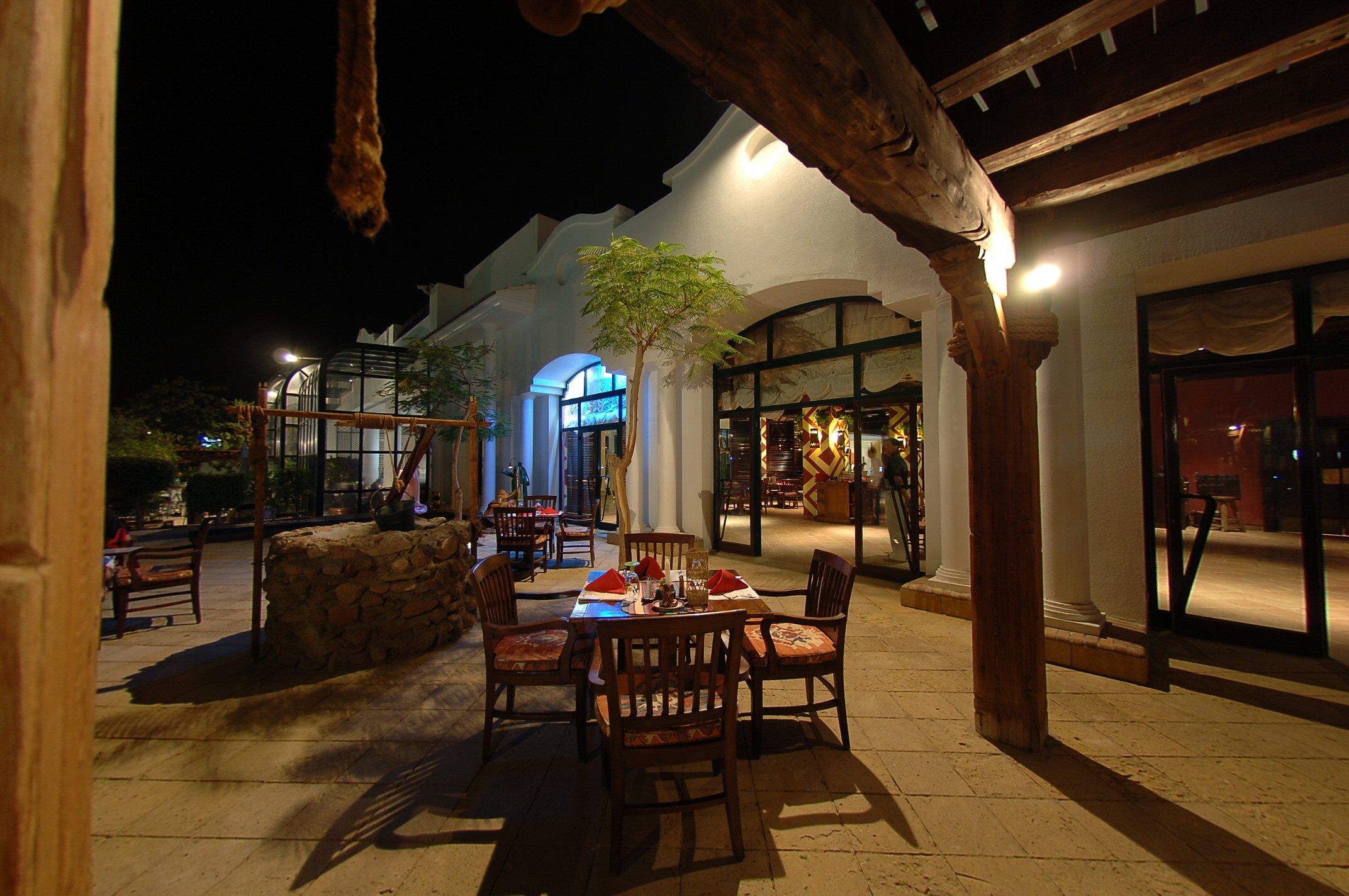 沙姆梦想度假酒店 沙姆沙伊赫 外观 照片 The restaurant at the hotel